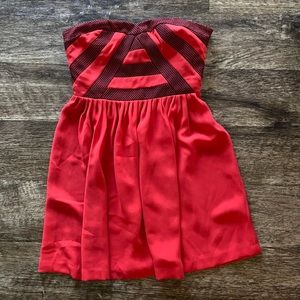 Silence + noise strapless dress